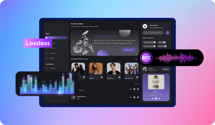 music and podcast recording