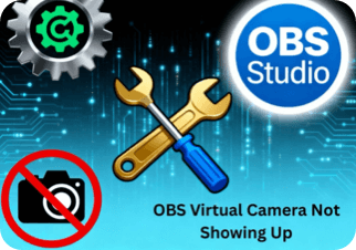obs virtual camera not showing up