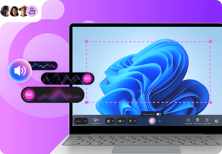 windows screen recorder with audio