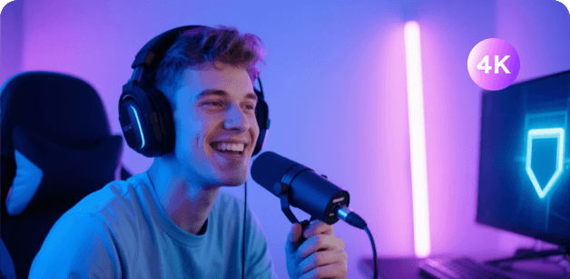 high quality audio and video recording for YouTube