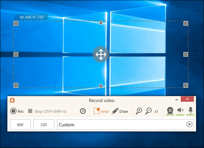 Alternativa OBS - Registratore schermo gelato