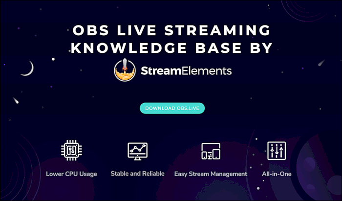 Alternativa OBS - OBS.Live