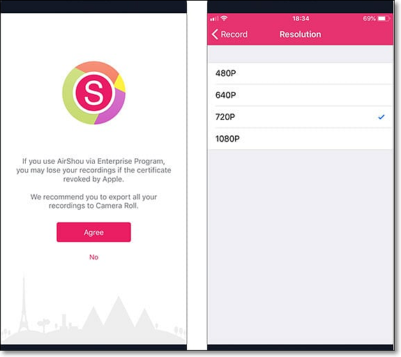 Registra chat video Omegle