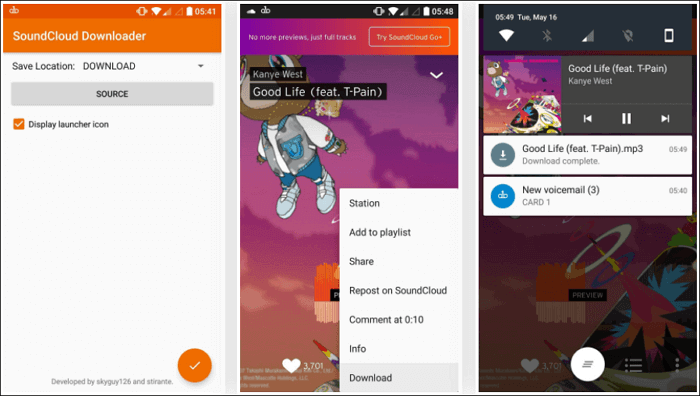scarica musica da soundcloud