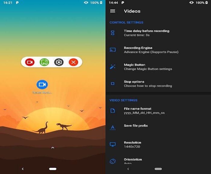 app di registrazione audio di gioco per Android