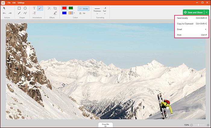 Registratore dello schermo di Windows 7