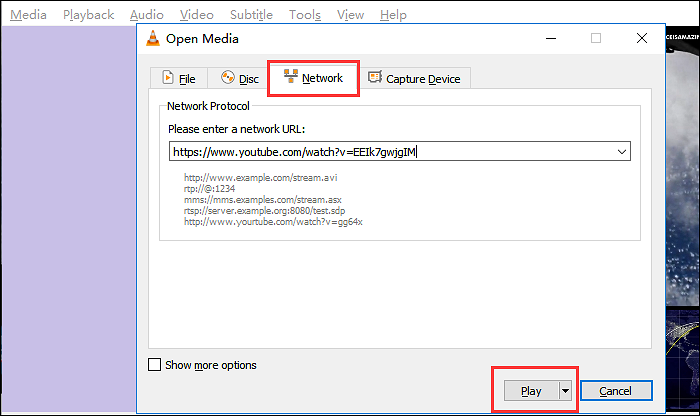 catturare video in diretta streaming con vlc