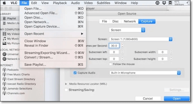 vlc record powerpoint