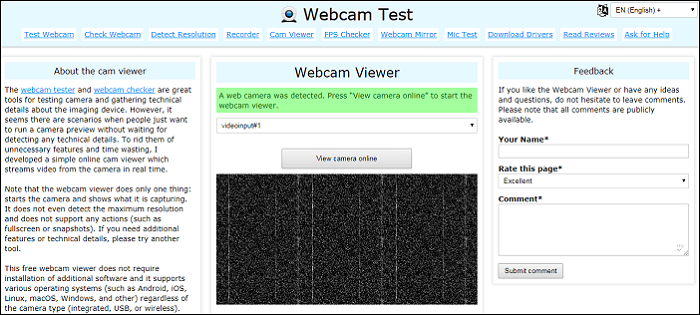 webcam test 1