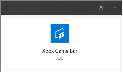 Xbox Game Bar