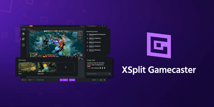 xsplit gamecaster - software di registrazione per i giochi