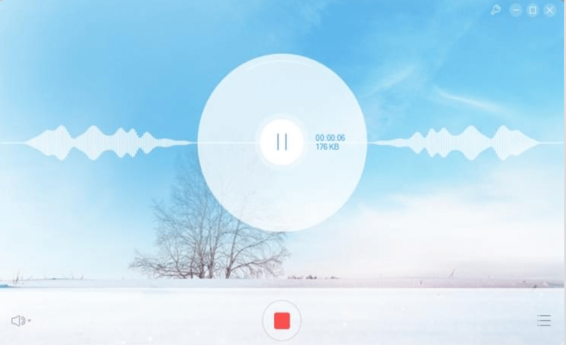 apowersoftソフトで録音するステップ3