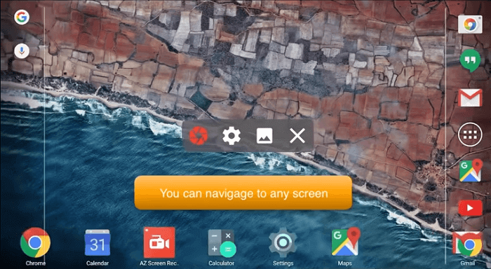 az-screen-recorderの録画設定