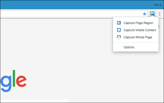chromeの拡張機能を使ってスクリーンキャプチャーをする