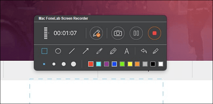 macでfonelabを使ってウェビナーを録画するステップ3