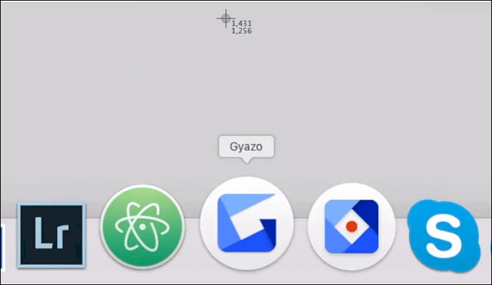 gyazoでgif画面収録をする