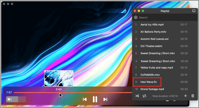 EImedia FLVプレーヤー