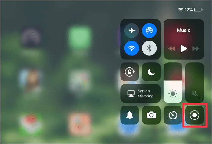 iPhone/iPadでスクリーン録画