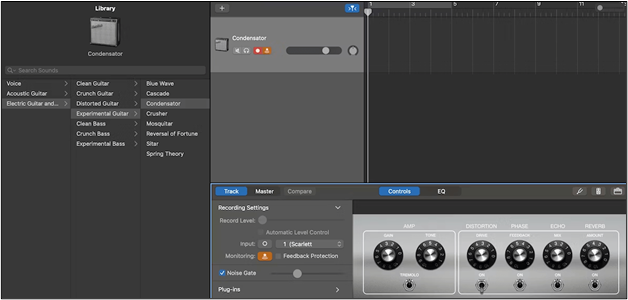 プリセットの調整