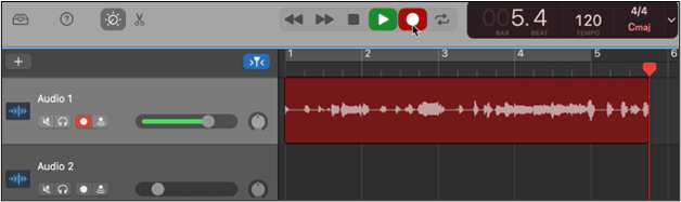 Macでギターのレコーディングを開始