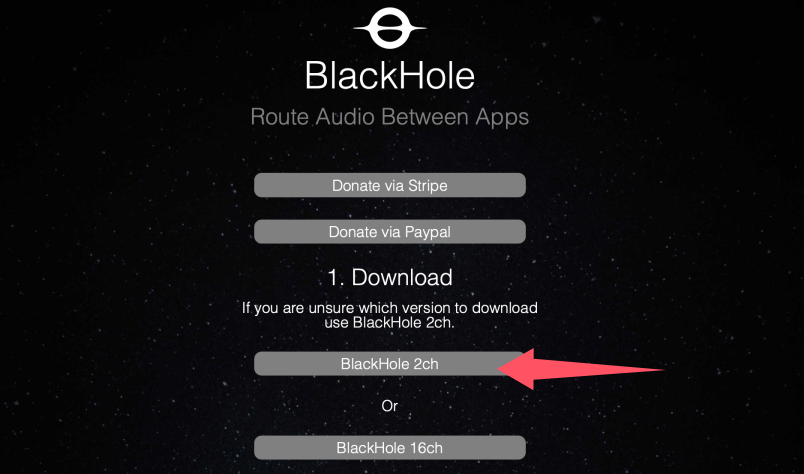 BlackHoleをダウンロード