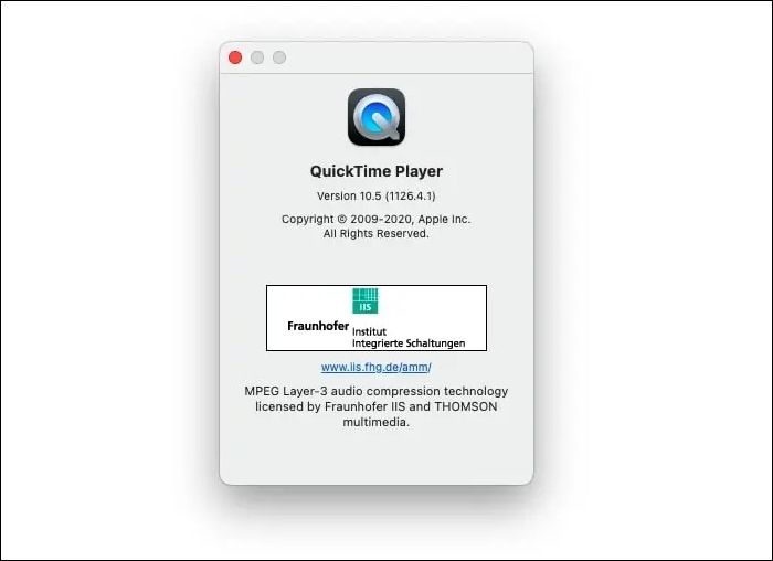 QuickTimeアップデート