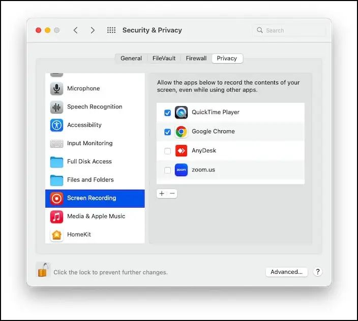QuickTimeが表示される