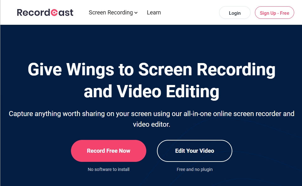 recordcast公式サイト