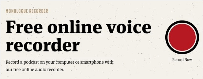 Resonate Free Online Voice Recorder