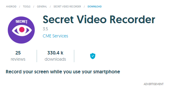 Secret Video Recorder