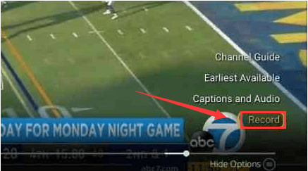 内蔵録画ツールでfirestickを録画する