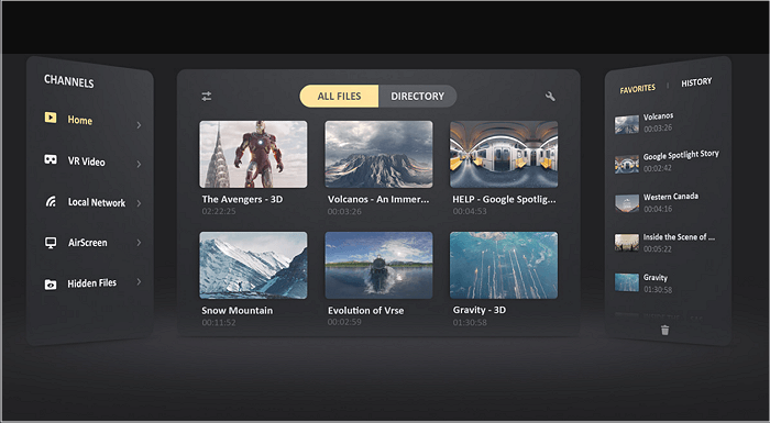 SKYBOX VR Video Player