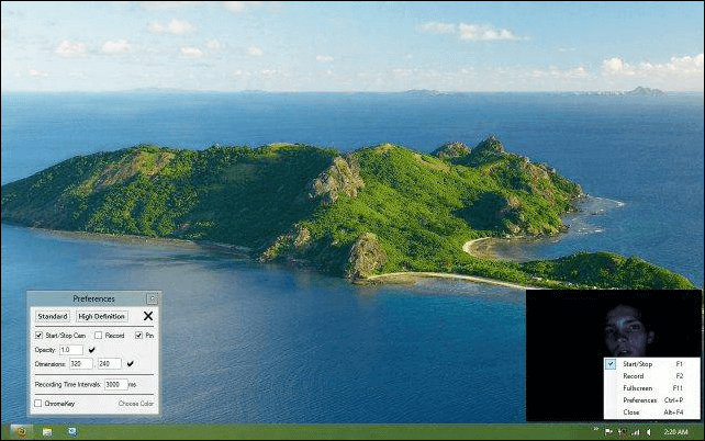 camdesk(windows)画面録画