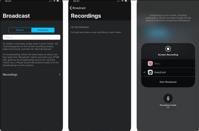 everycordスクリーンレコーダー