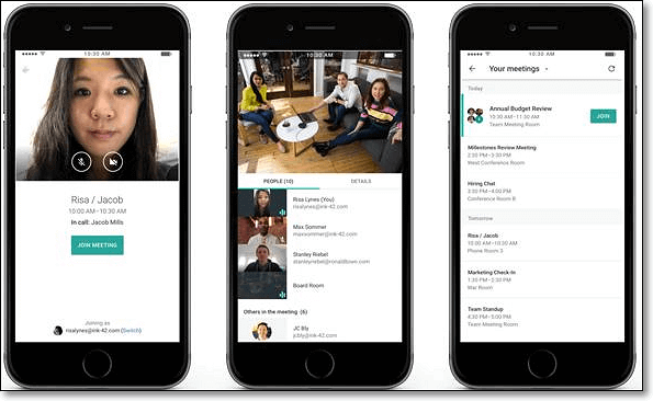 iphoneでgoogle meetを録画