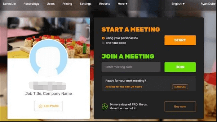 join meで録画する