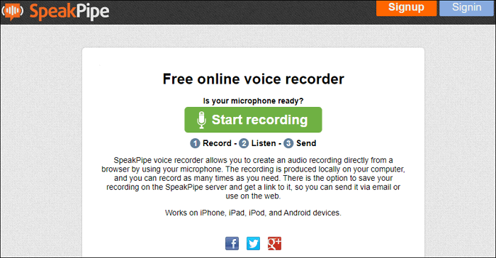 SpeakPipe