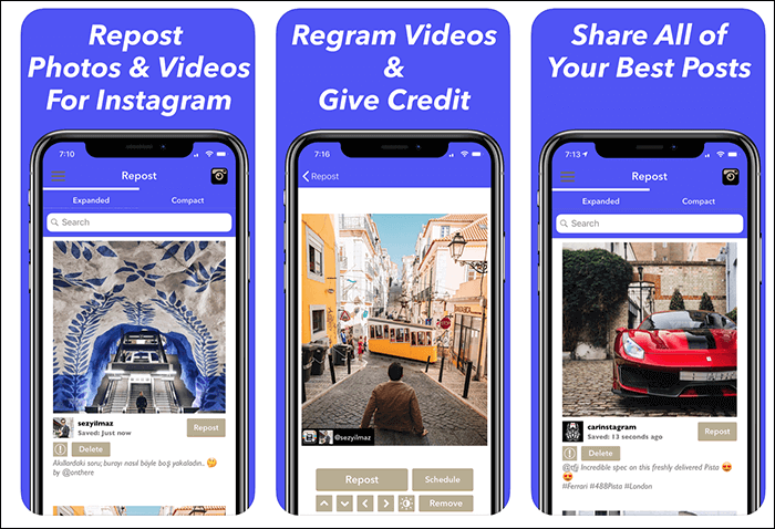 story reposter for instagram