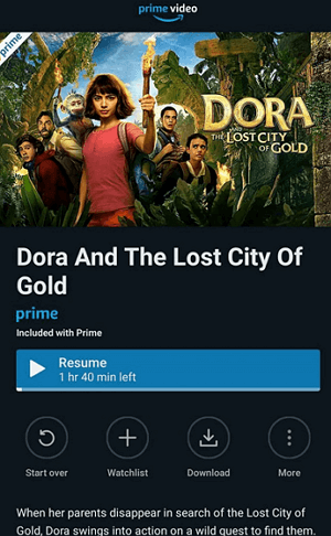 好きなプライムビデオをダウンロードする