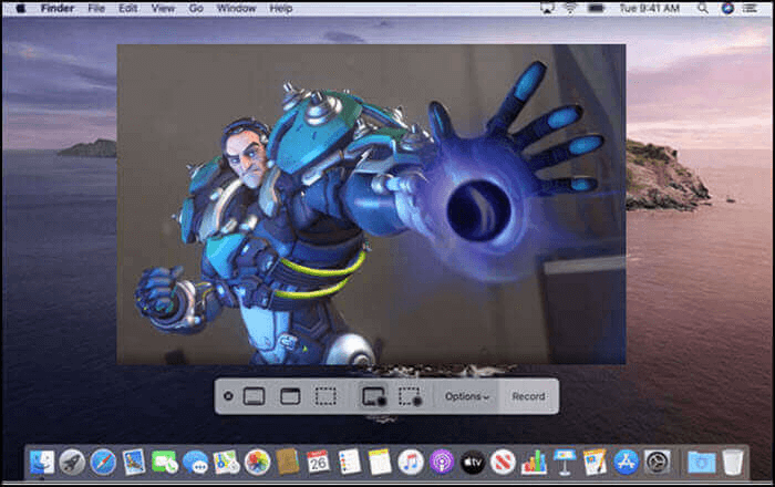 Mac標準の画面録画機能