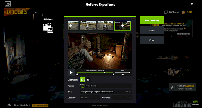 navidia geforce experience