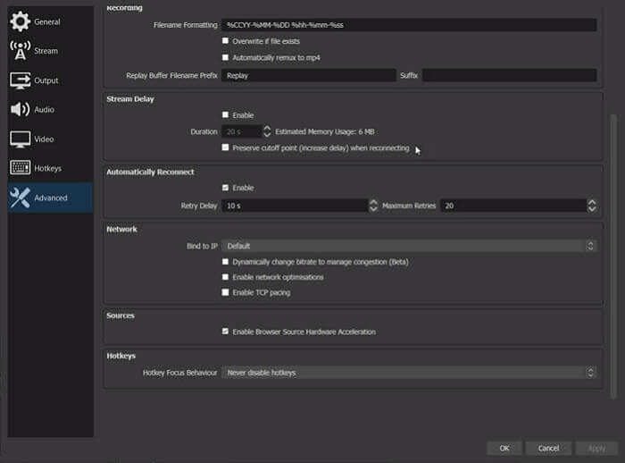 OBS Studioで録画する2