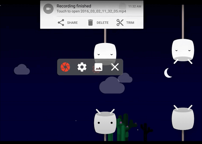 az screen recorderでSound Cloudから録音ステップ3