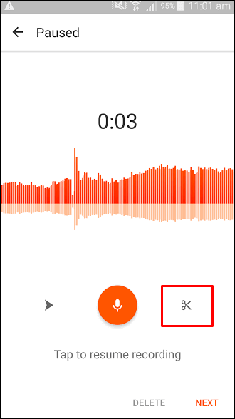 [Android] Sound Cloudから録音ステップ2