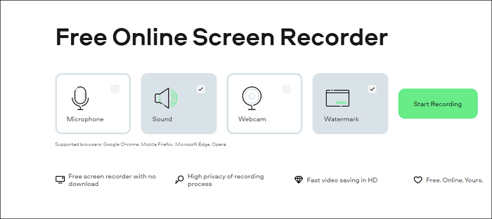 Screen Captureのcloud soundを録音ステップ2