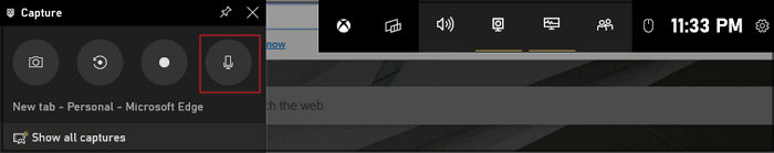click mic on windows 11