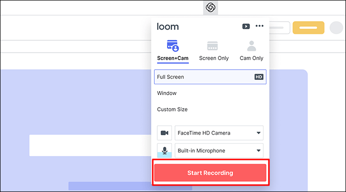 使用 Loom 製作影片演示