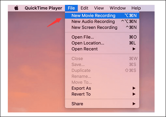 QuickTime Mac 錄製視訊鏡頭