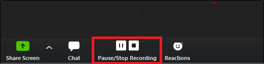 Zoom桌面客戶端錄製會議畫面 — 步驟2