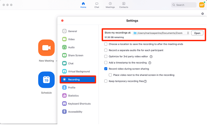 Zoom桌面客戶端錄製會議畫面 — 步驟3